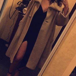 black peppermayo slit dress